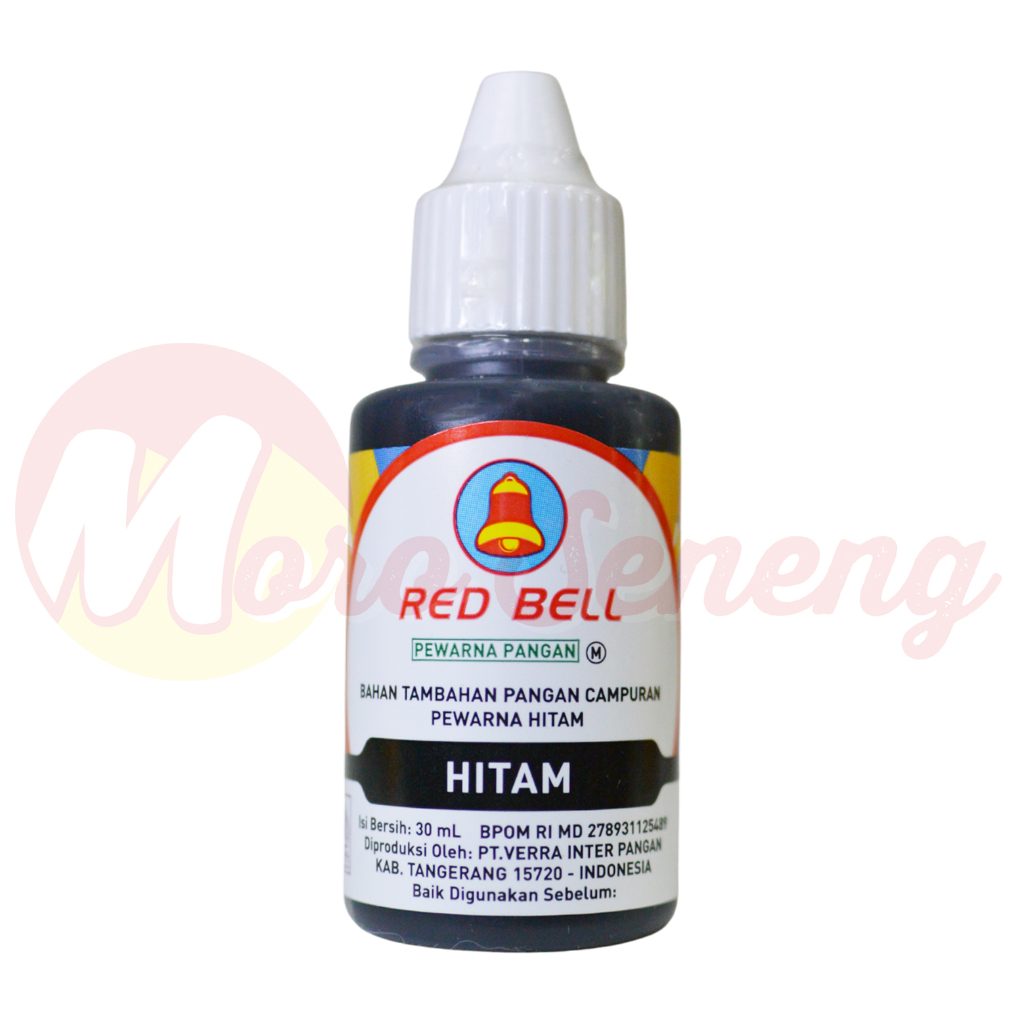 

Red Bell Hitam Black Redbell Pewarna