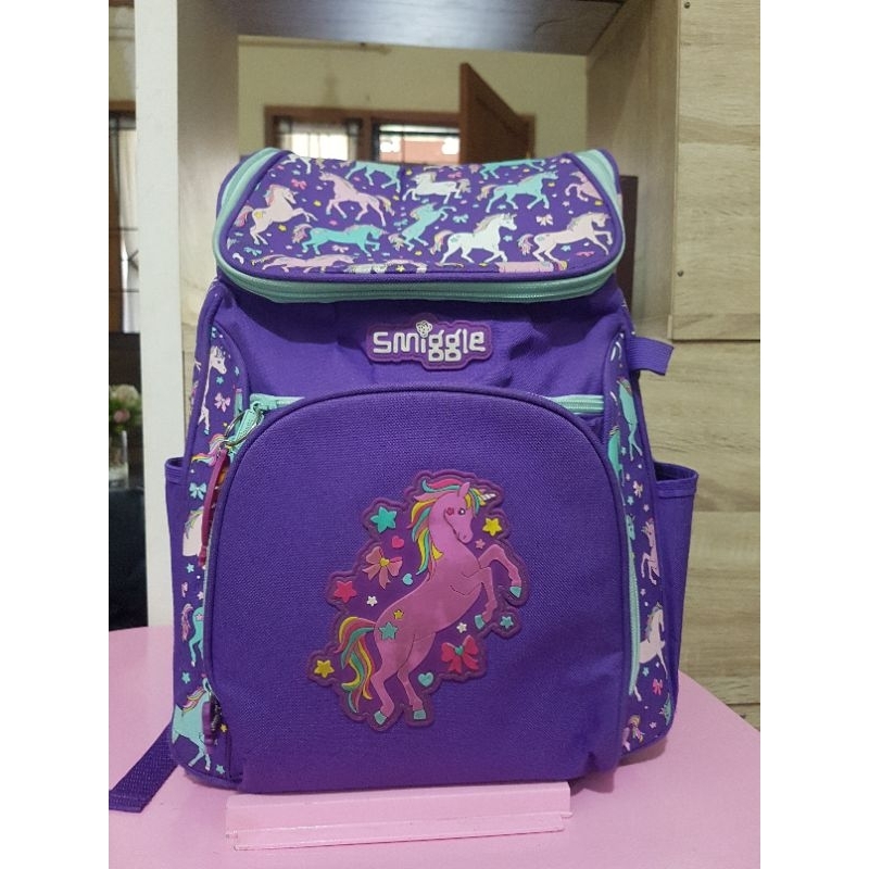 Tas Smiggle backpack preloved original