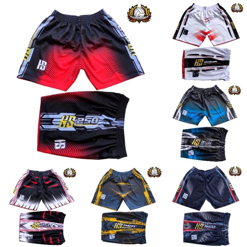 Celana Voli Full Printing/Celana Volly HS250 Sport/Celana Proliga/Kolor Voli Pria Terbaru Original H