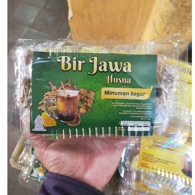 

Bir Jawa Husna - bir Jawa Jogja - bir pletok - isi 10 - original Jogja - mencegah dan mengobati masuk angin - meningkatkan imunitas