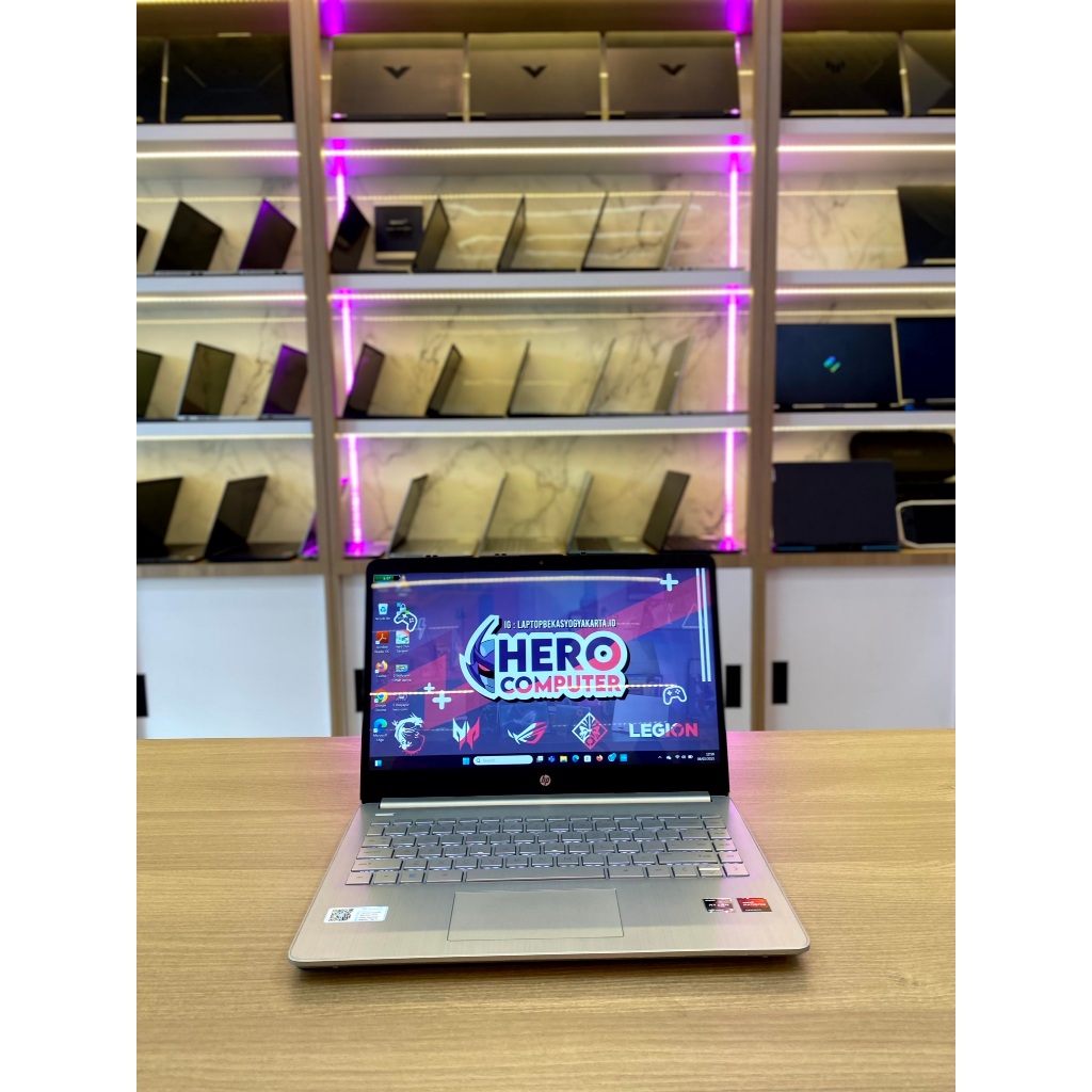 Laptop HP 14S-FQ1009AU AMD Ryzen 3 5000 Series