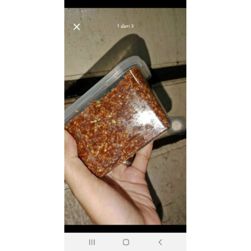 sambal kacang paket hemat + kerupuk kacang telur khas ponorogo