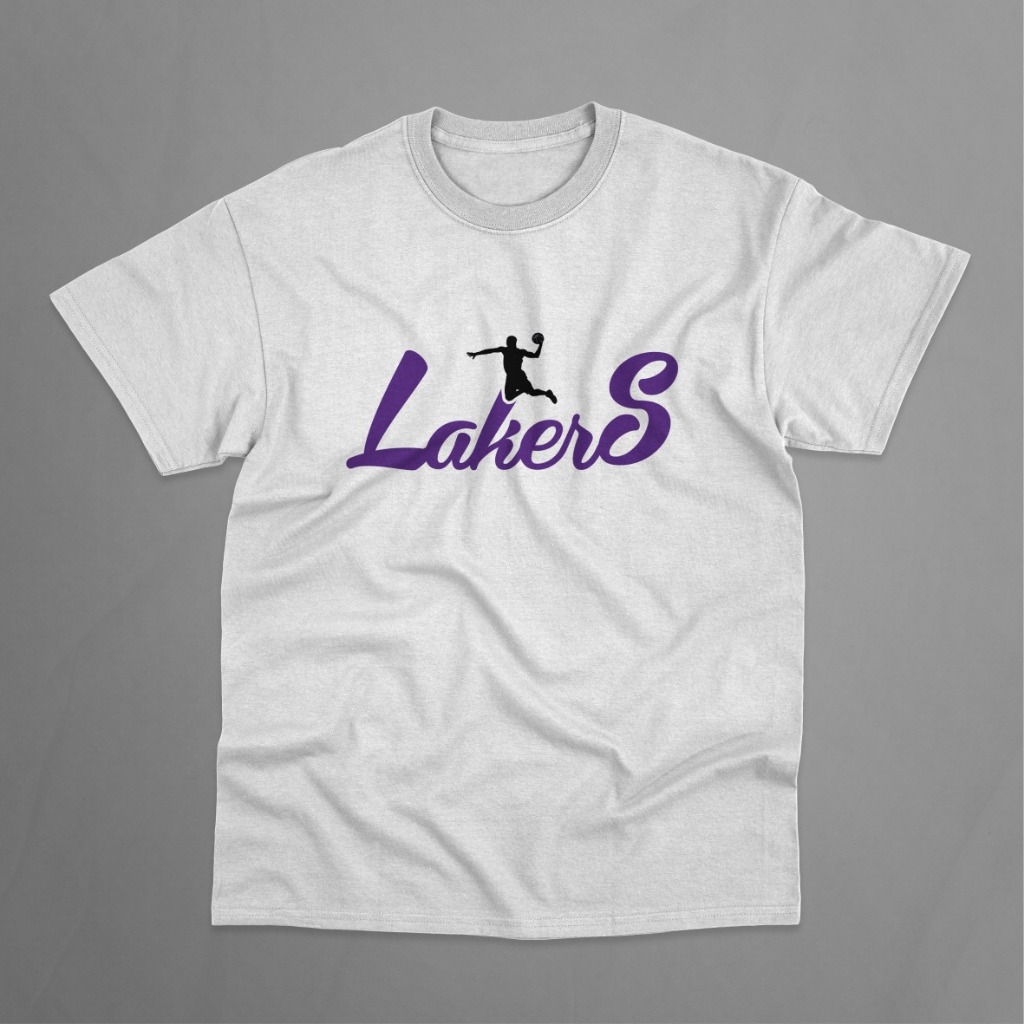 T-SHIRT LAKERS // KAOS LAKERS // LOS ANGELES LAKERS // KAOS BASKET NBA // 008