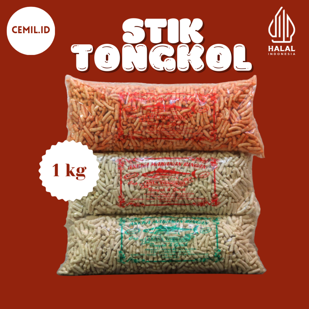 

Cemil.id - Stik Kerupuk Tongkol Rasa Cabe Ijo Balado Original 1kg Renyah Lezat