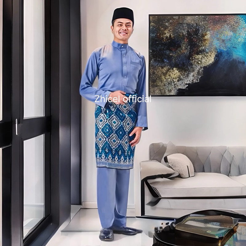 SETELAN CELANA PRIA DEWASA TELUK BELANGA/SETELAN CELANA PRIA DEWASA MELAYU/SETELAN CELANA MUSLIM PRI