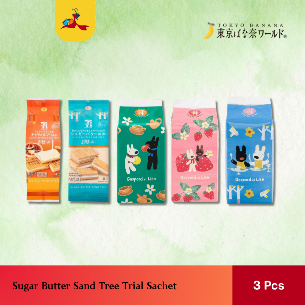 

Tokyo Banana World | Sugar Butter Tree TRIAL PACKAGE Original Jepang | Tokyo Gift