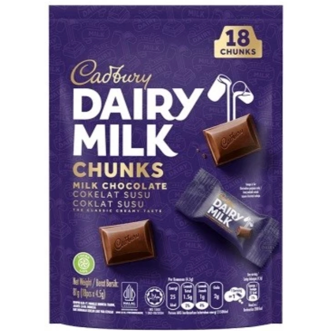 

CADBURY DAIRY MILK SHARE BAG 81 GR