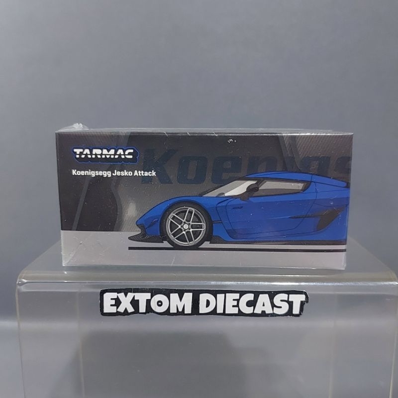 Tarmac Koenigsegg Jesko Attack Blue