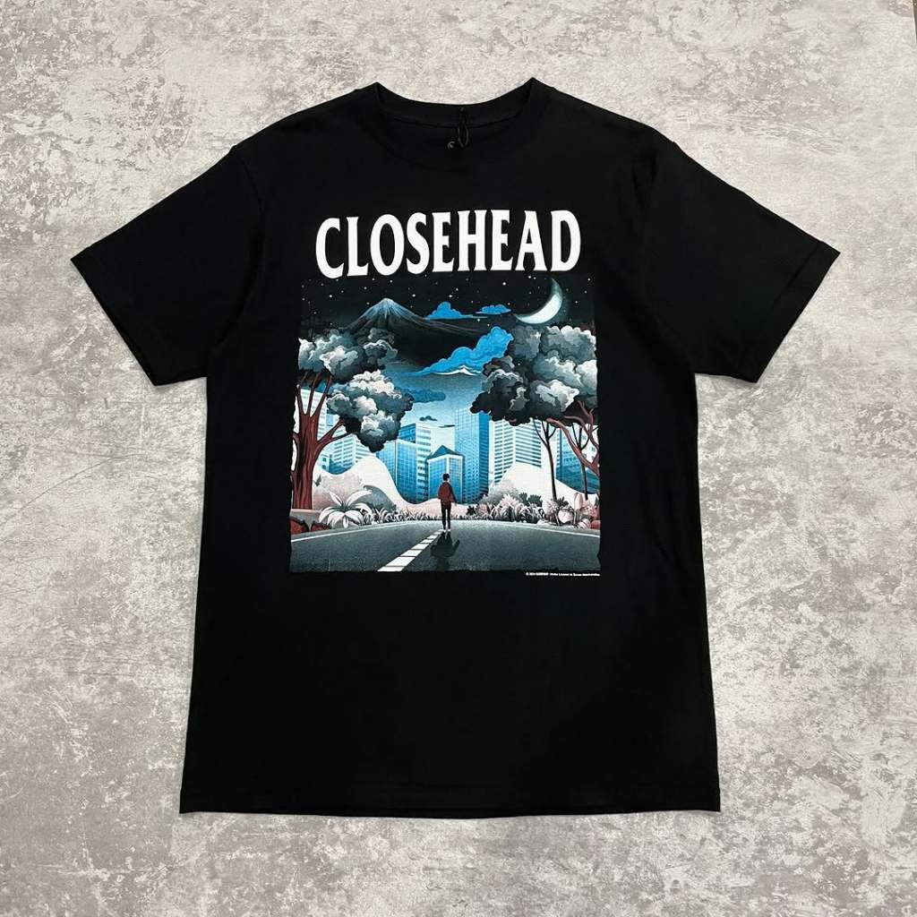 Kaos Band Close Head "Menunggu Bintang Terang" Original Merchandise