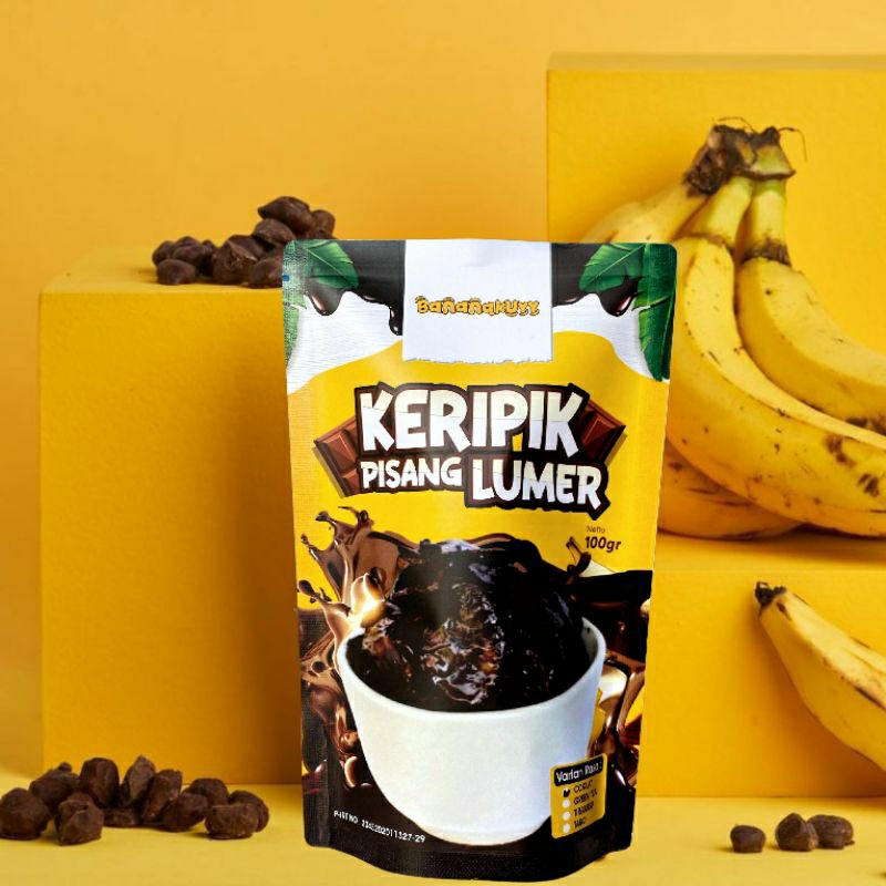 

KERIPIK PISANG LUMER KEMASAN POUCH 100gr | BANANA CHIPS MELTED | BANANAKUYY