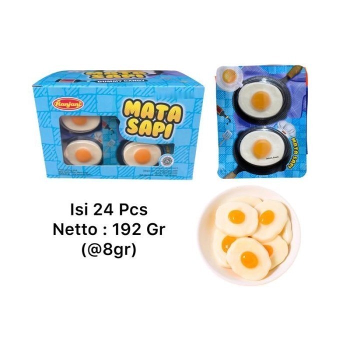 

Permen Gummy Mata Sapi Ecer 1000