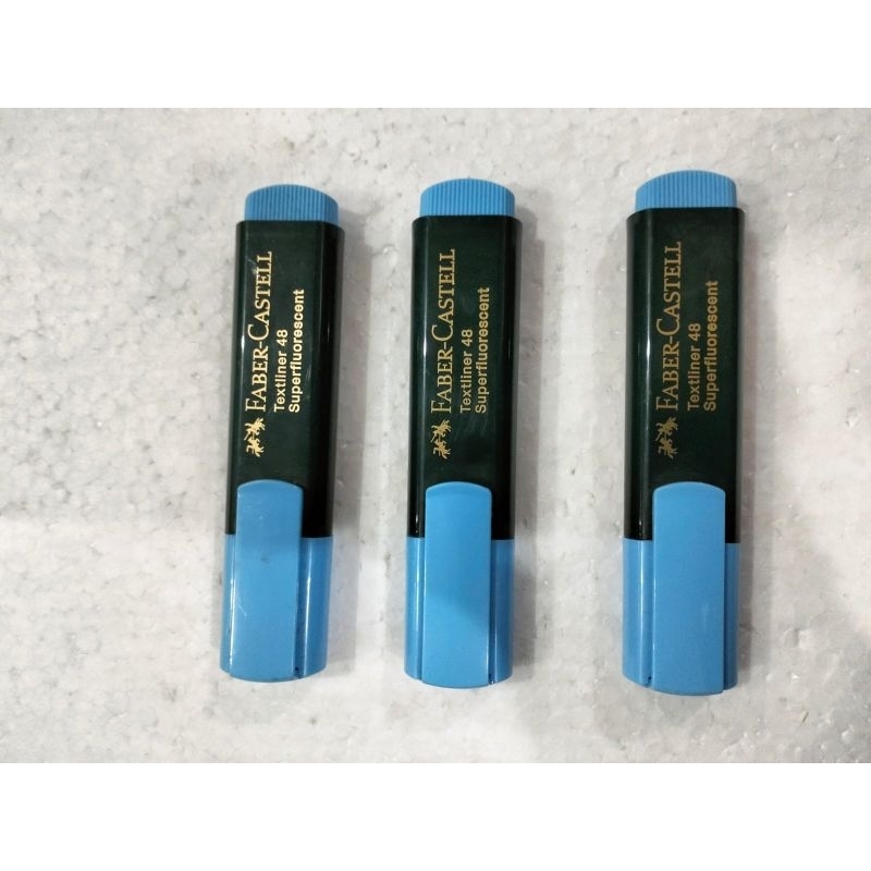 

STABILO BIRU MERK FABER CASTEL HIGHLITER ALAT PENANDA STABILO SPOTLIGHT