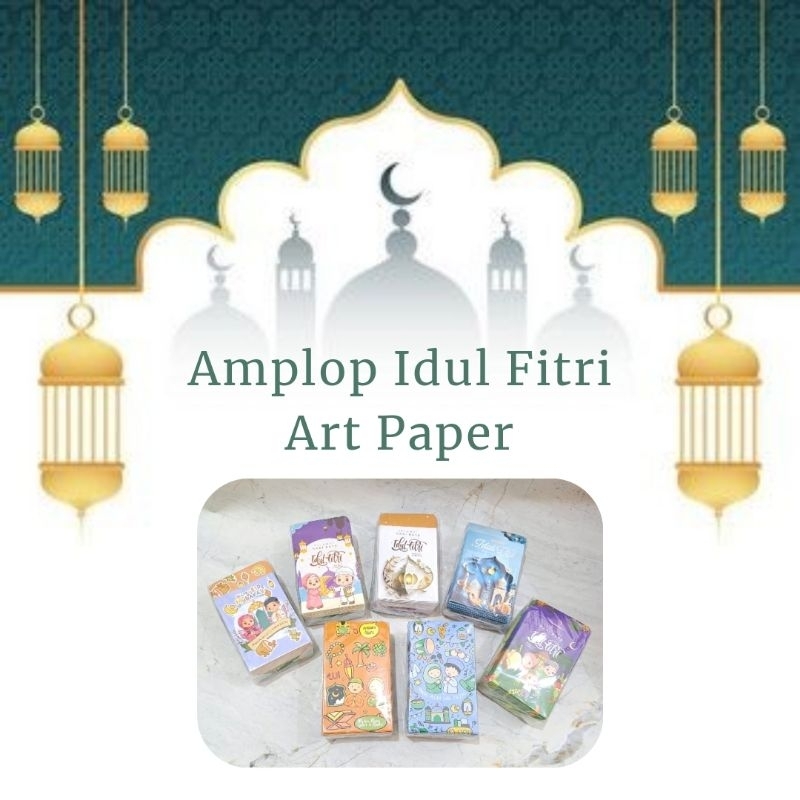 

Amplop Lebaran Idul Fitri Art Paper [ISI 5pcs]