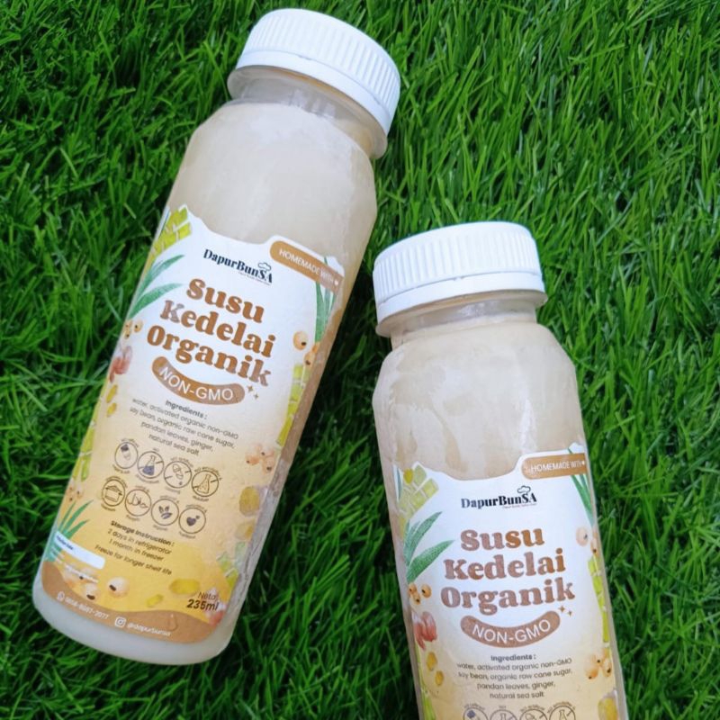 

BUNSA - SUSU KEDELAI ORGANIK (NON GMO) / SARI DELE / ASI BOOSTER / NUTRIENT DENSE DRINK / ES KRIM