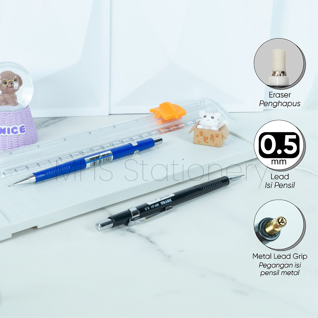 

Mechanical Pencil Pensil Mekanik Joyko MP-01 0.5 mm