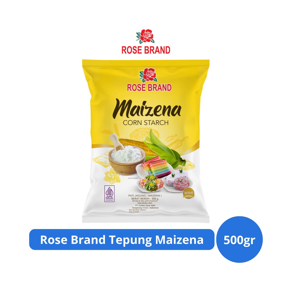 

Rose Brand Tepung Maizena Corn Starch 500gr