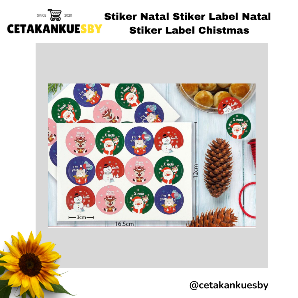 

[CKS] Stiker Natal Stiker Label Natal Stiker Label Chistmas