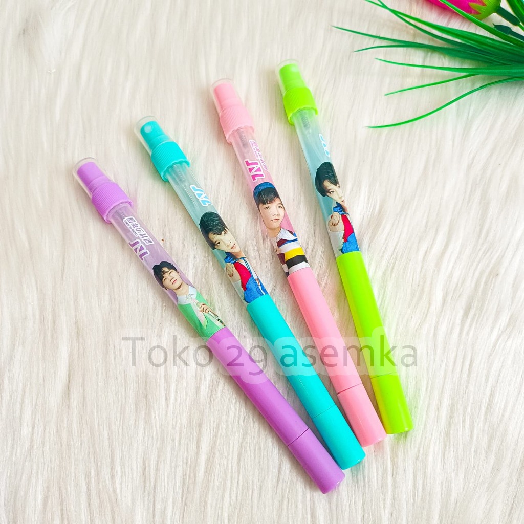 

PULPEN PARFUM COWO KOREA PEN ALAT TULIS BOLPOIN UNIK IMUT MURAH PEN GEL KARAKTER LUCU MURAH PENA