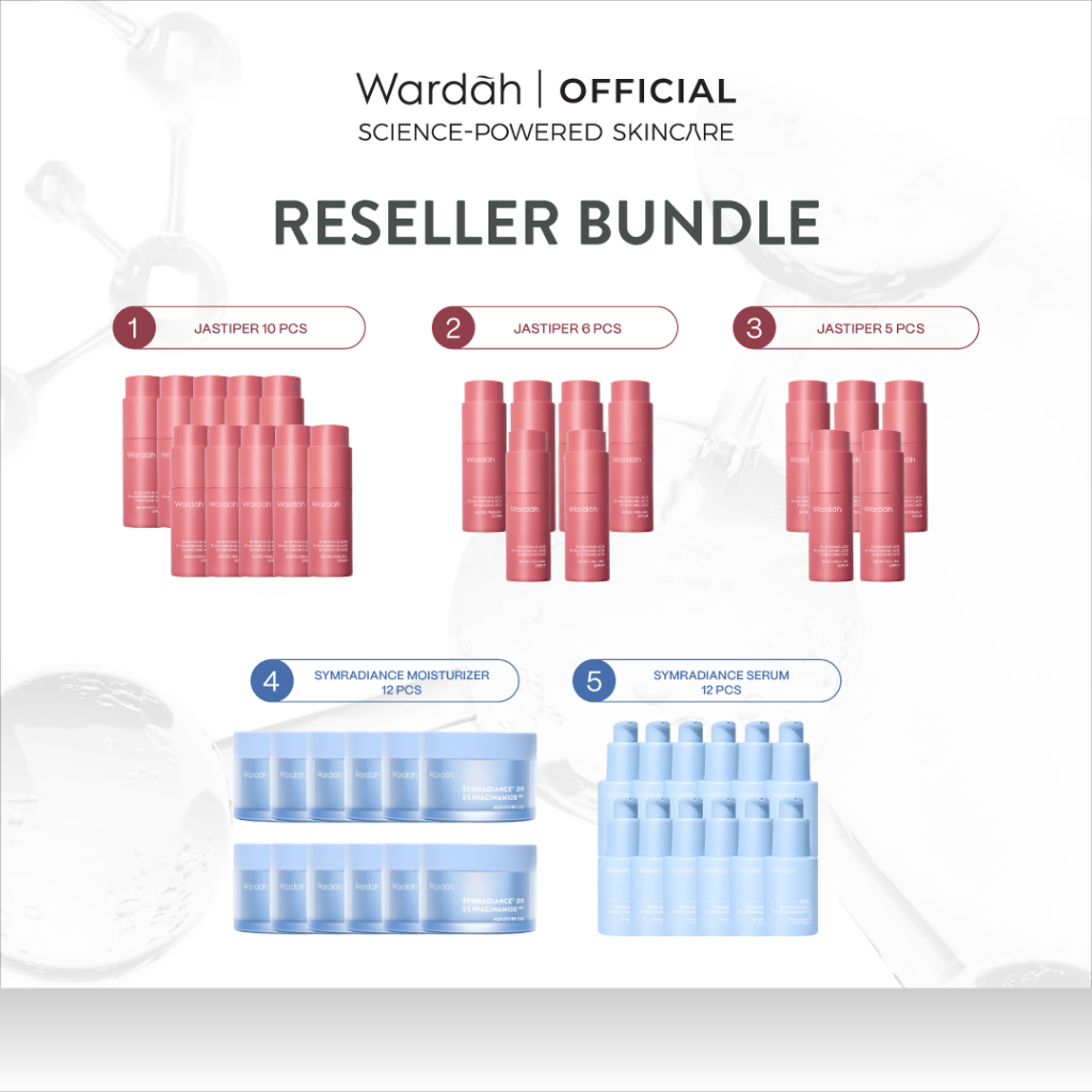 [PAKET RESELLER] WARDAH Moisturizer & Serum - Skincare