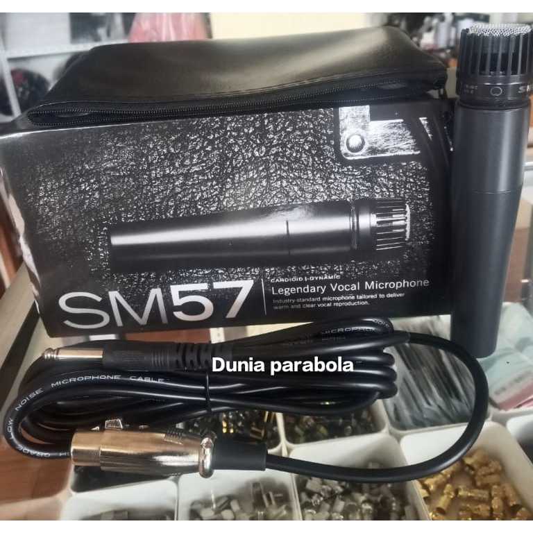 Mic Cable Kabel SM 57 SM57 Instrument Original Mic instrument kendang