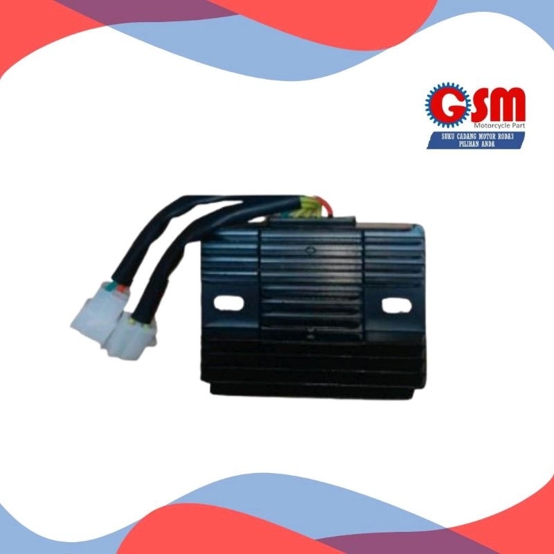 kiprok kaisar kabel 5 soket 2 - sparepart motor roda 3 (Gs 34d)