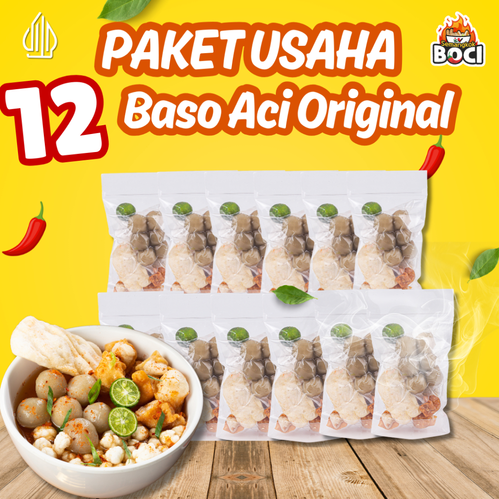 

Semangkok Boci - Boci Baso Aci Instan Isi 12 Bungkus Rasa Original | Baso Aci 12 Pcs