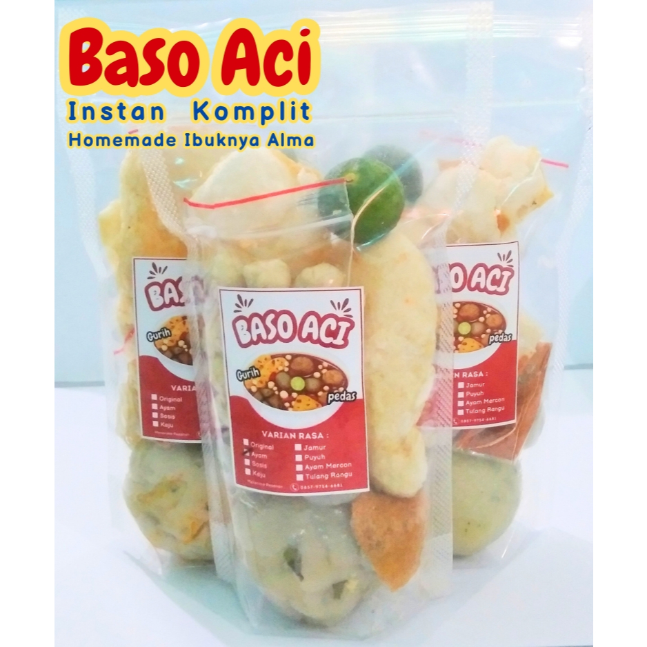 

Baso Aci Ibuknya Alma | Makanan Instan Murah | Siap Saji