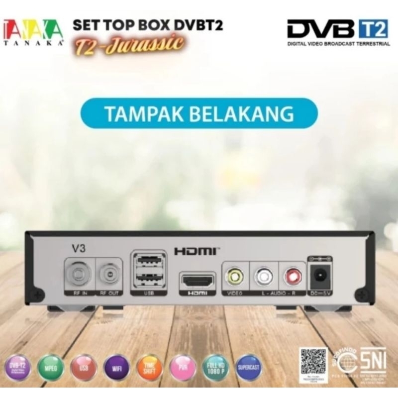 SET TOP BOX TANAKA STB JURASSIC T-2