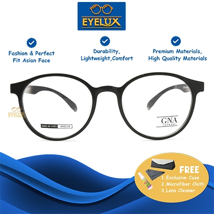 GNA Eyewear / GNA W-1495 / 49-18 / Frame Kacamata GNA Eyewear ORIGINAL