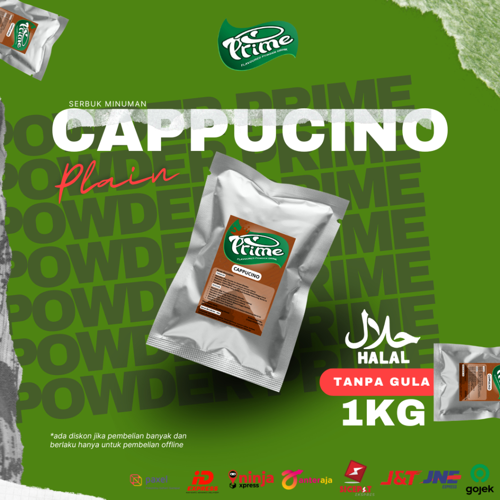 

Powder Drink Prime Cappucino / Bubuk Minuman Cappucino 1kg