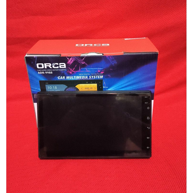 Orca ADR 9988 ukuran 7 inch - Head Unit Android Orca 2/32 GB Orca 7 inch Carplay Android Auto ECO Li