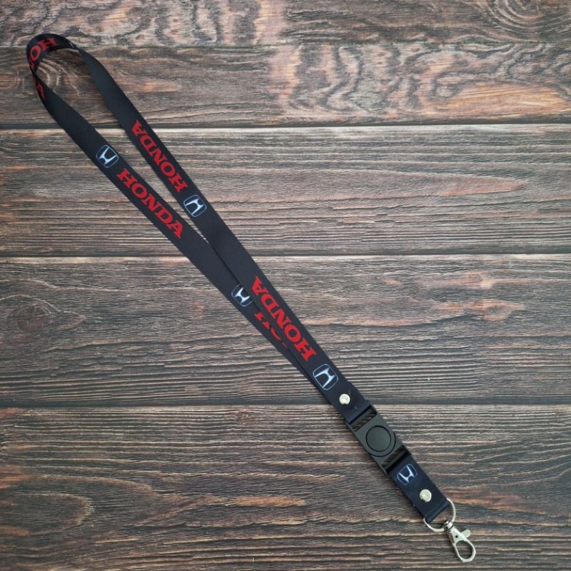 

TALI ID CARD LANYARD HONDA + HOLDER (BISA SATUAN) READY STOK