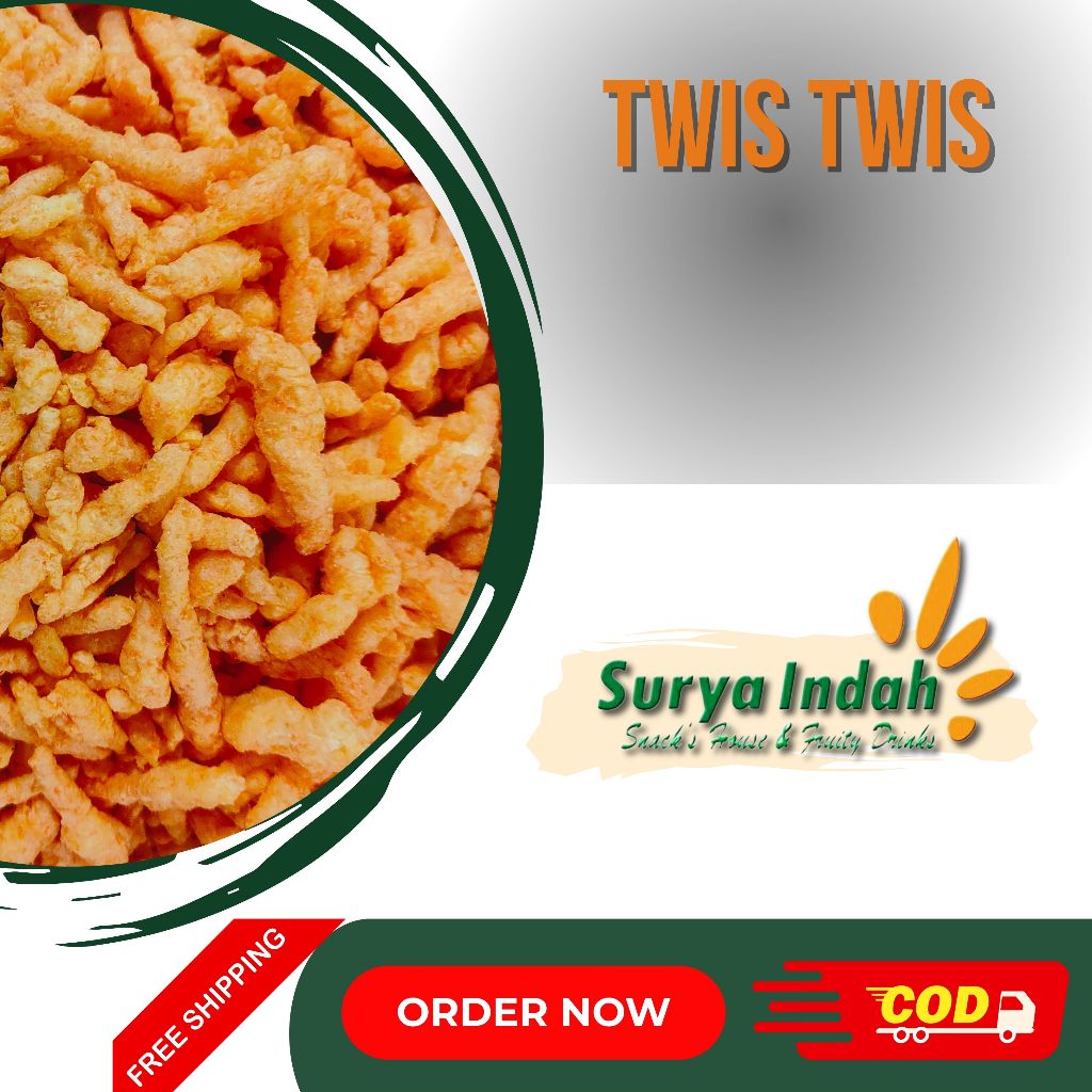 

Twis Twis Original los 100gr kwalitas Premium Surya Indah Jombang