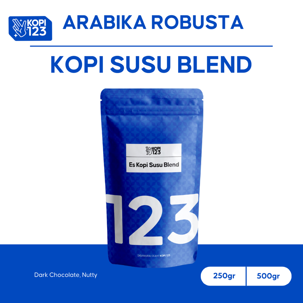 

BIJI ATAU BUBUK ES KOPI SUSU BLEND 250GR