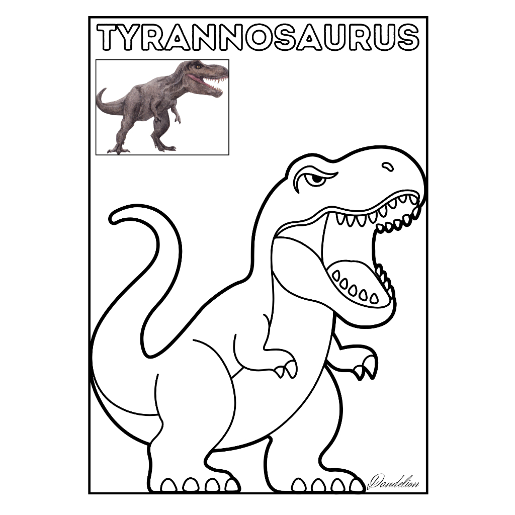 

Kertas Mewarnai Dinosaurus: Tyrannosaurus, Udanoceratops, Utahraptor, Velociraptor, Vulcanodon