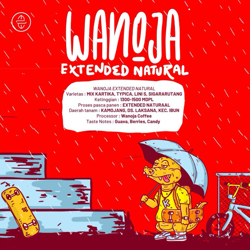 

Arabica Coffee Wanoja Extended Natural Kaman Coffee Roaster