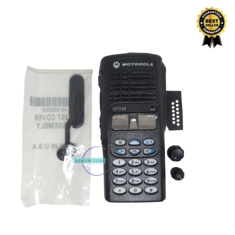 Casing HT Motorola GP338 Casing Motorola GP338 GP 338 Baru