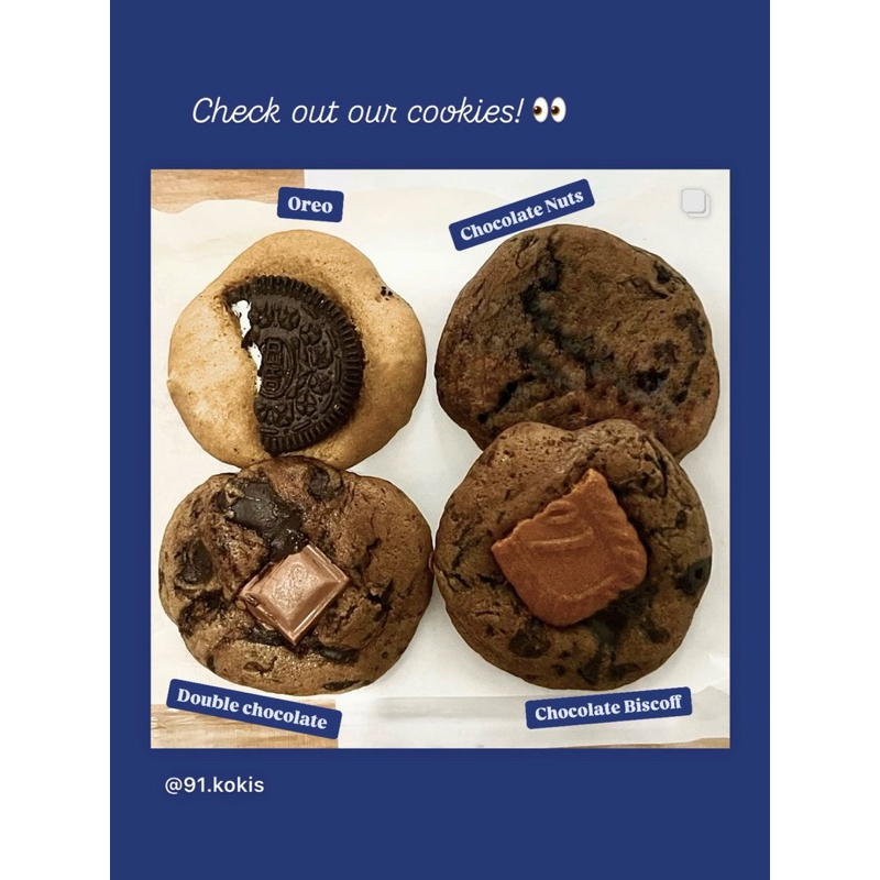 

Soft Cookies Premium (Baked)