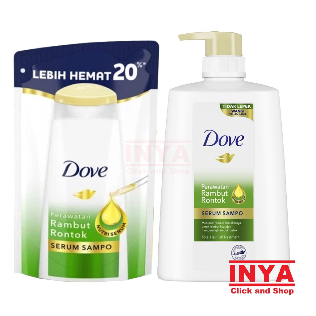 DOVE Rambut Rontok Serum Shampoo - Sampo Rambut
