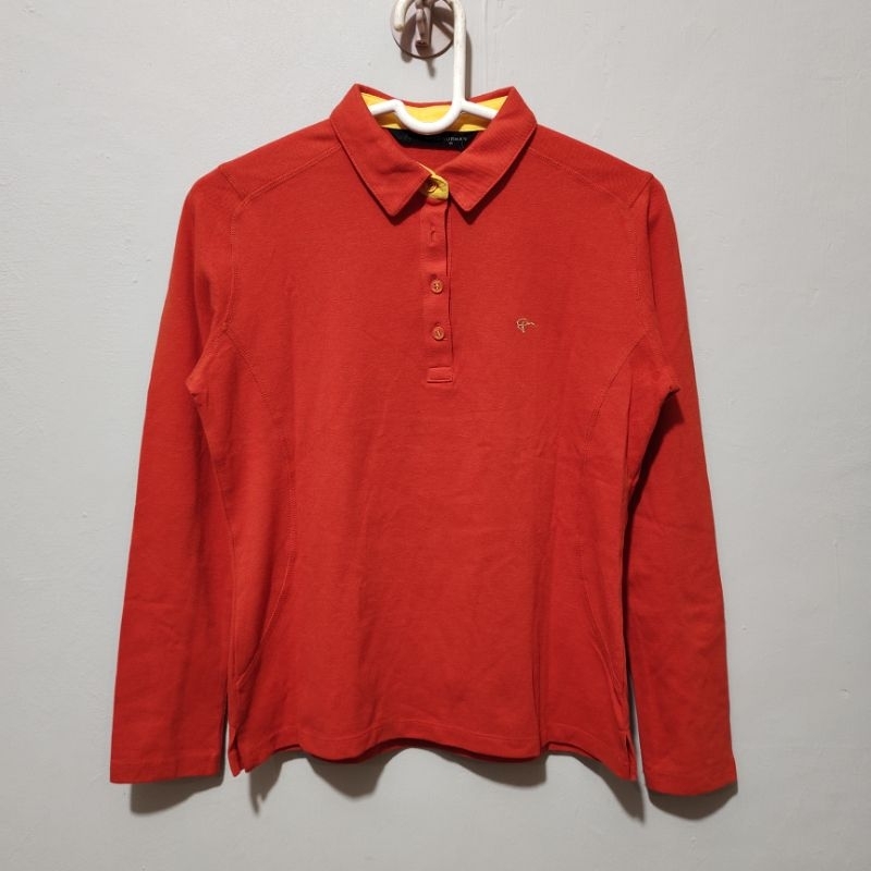 GREG NORMAN polo shirt / greg norman / kaos polo oren