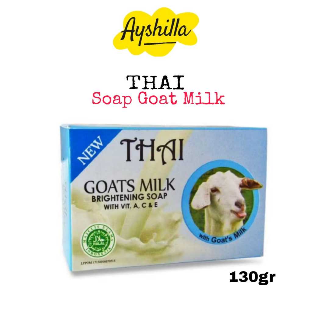 Thai Goats Milk Soap 130gr - Sabun Kambing