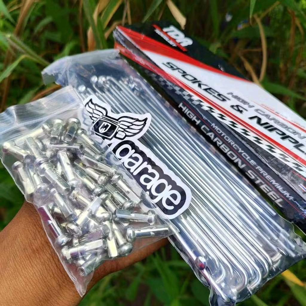 Jari-Jari TDR Ring 18 172 9X172 Set Depan Belakang Honda Win Depan Ruji Belakang Ring 17 159