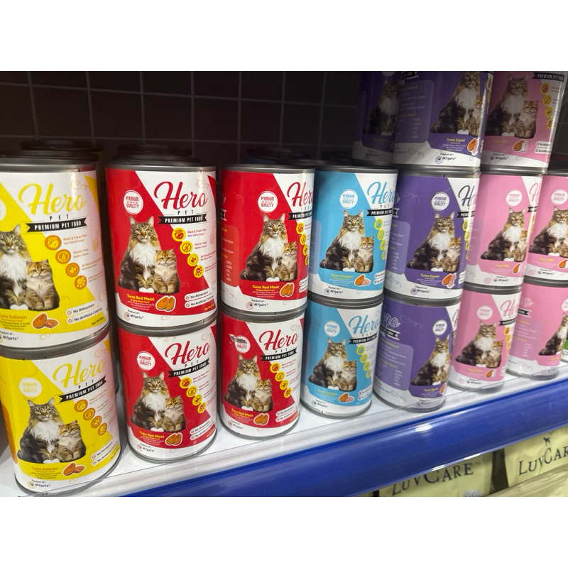 hero makanan kaleng kucing  all varian