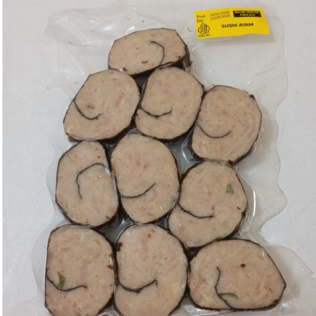 

SUSHI ISI AYAM SAYUR (10 PCS) Homemade tanpa pengawet halal
