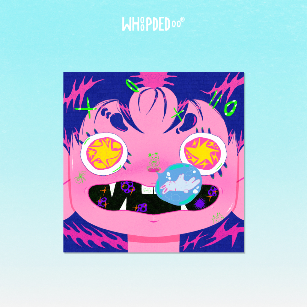 

Big Square Print - Fuzzy Mind by WhoopDeDoo