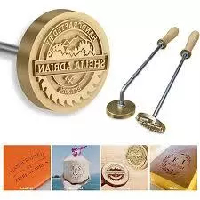 Custom Plat Embos Hot Print / Matras Emboss / Hot Stamp / Stamp kue / Stamp Kelapa / Stamp Kulit Bah