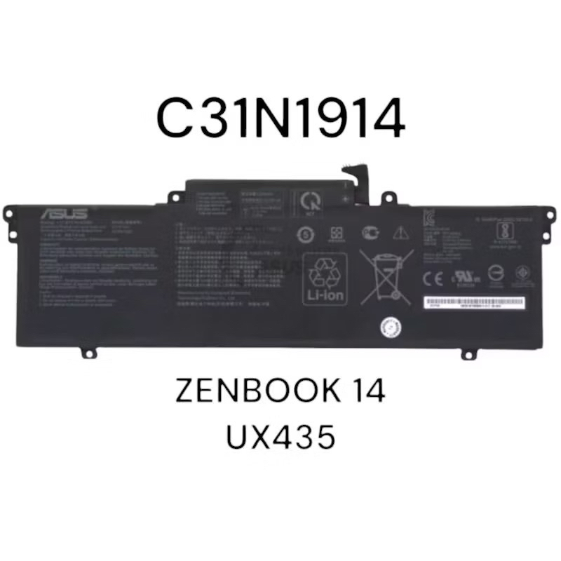 Baterai Asus ZENBOOK 14 UX435 UX435EG UX435UAL UX435EA C31N1914