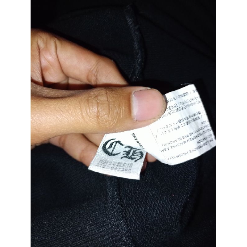 zipper hoodie chrome hearts