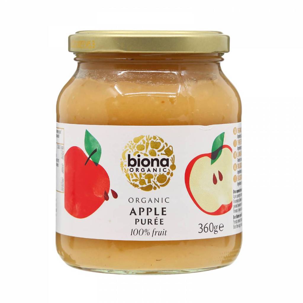 

Biona Organic Apple Puree No Added Sugar 360 Gr