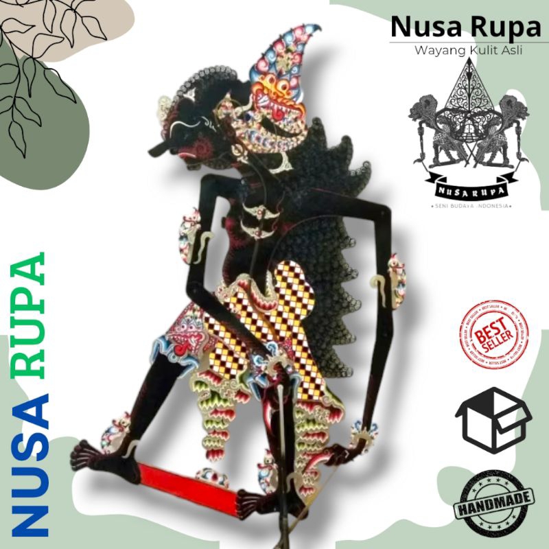 WAYANG kulit ASLI Alusan WAYANG KULIT JAGAL ABILAWA